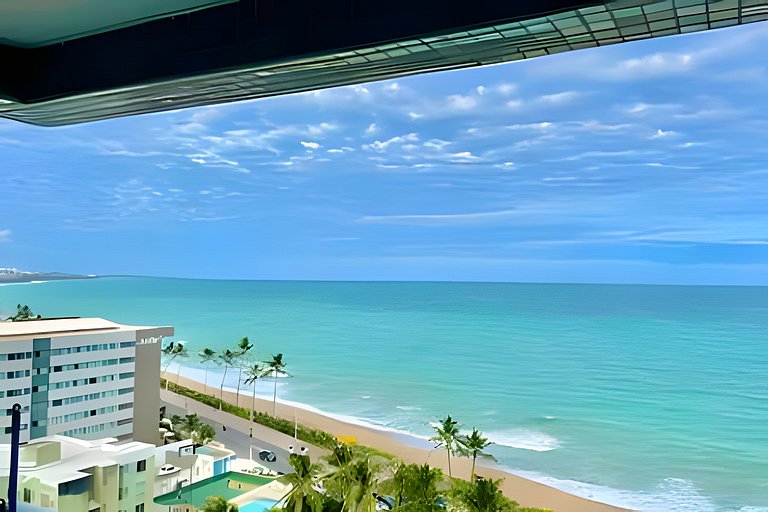 Apt beira-mar com vista em Maceió