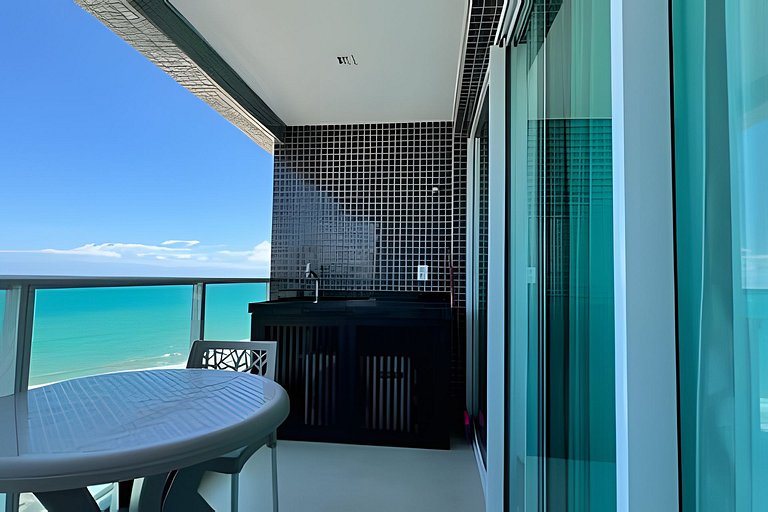 Apt beira-mar com vista em Maceió