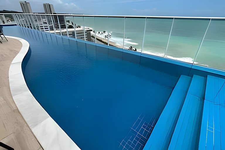 Apt beira-mar com vista em Maceió