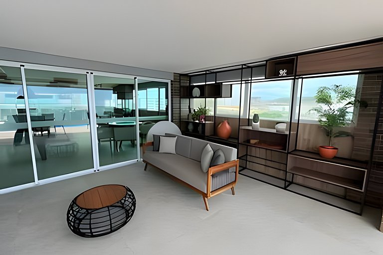 Apt beira-mar com vista em Maceió