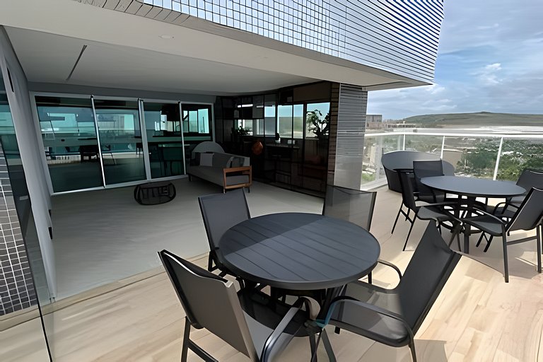 Apt beira-mar com vista em Maceió