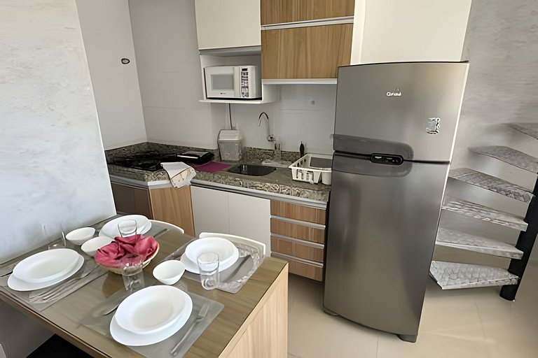Duplex Beira-mar c/vista na Pajuçara