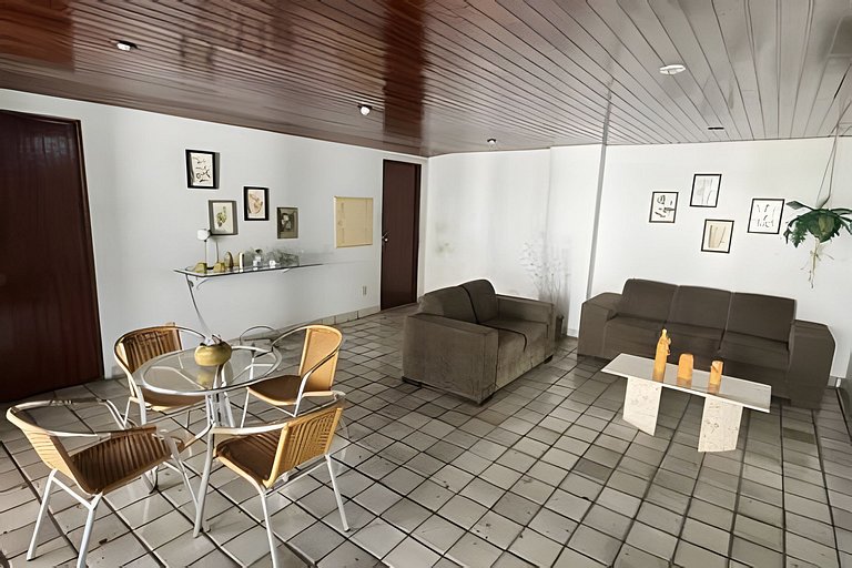 Duplex Beira-mar c/vista na Pajuçara