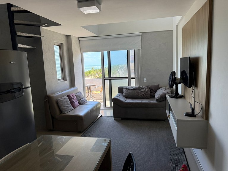 Duplex Beira-mar c/vista na Pajuçara