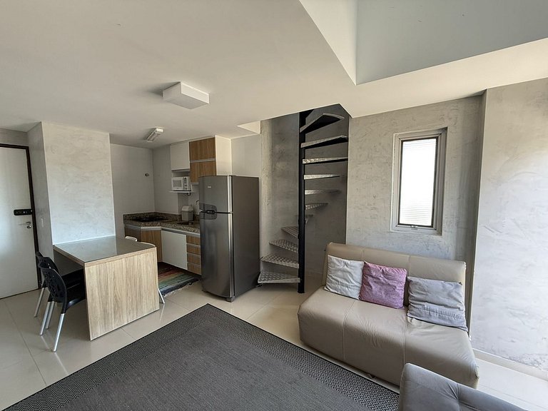 Duplex Beira-mar c/vista na Pajuçara